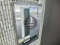 機械警備が完備です