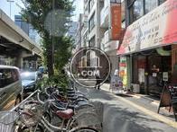 飲食店など建ち並びます