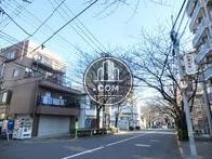 不動前駅へアクセスする公道です