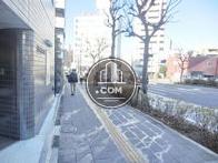 街路樹のある通り
