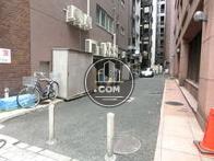 物件側面の私道です