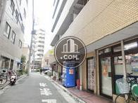 側道沿いの景観