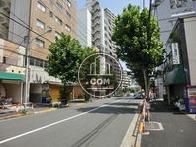 前面道路明治通り方面