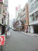 中條ビル前の通り