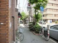 街路樹のある通り