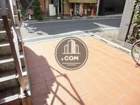 前面通りを見た光景