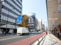 車通りの多い前面通り
