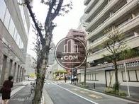 街路樹のある通り
