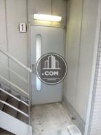 背面エリアに設けられた通用口