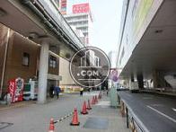 幅広な歩道