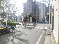 玄関前の公道です