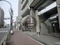 玄関前の歩道