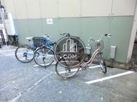 自転車置き場が設置されております