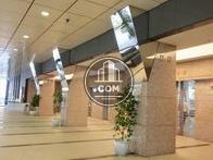 大理石調、雰囲気のあるエントランス