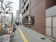 十分な幅の歩道