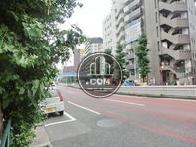 見通しの良い道路です