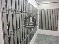 鍵付郵便受け、かなりの戸数です