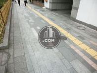 ゆとりのある歩道です