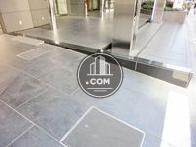 スロープ加工の床面