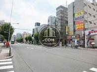 幅広な前面通り