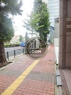 綺麗に舗装された歩道
