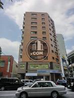 外苑西通りに面した外観です