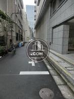 北側の道路です