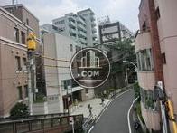 歩道橋の上から撮影
