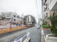 人通りの少ないエリア