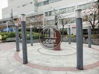 敷地内にデザイン性の高いスペースがあります