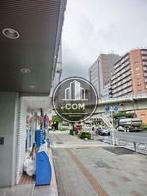 歩道も広く造られています