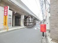 線路沿いです