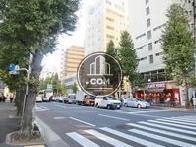 交通量の多い道路