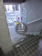 前の通りを見た光景