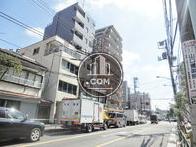 落合駅方面