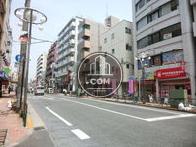 早稲田通り高田馬場駅方面
