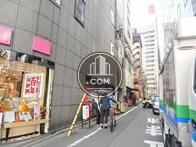 隣接する脇道エリアの景観