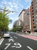 幅広い道路
