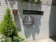 玄関部分には緑もあり、とても品があります