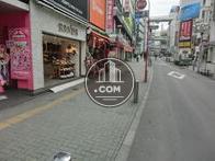物件全面の歩道です