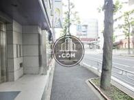 街路樹のある通り