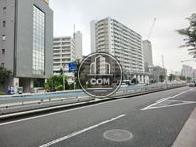 広々とした主要大通りです