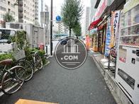 歩きやすい歩道幅です