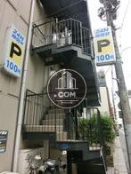 外階段です
