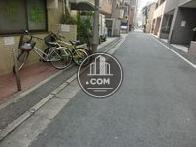 入居者用の駐輪場です