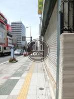 幅広い歩道