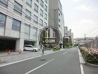 線路側の通り