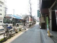幅広い歩道