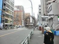 全面道路　右側の様子です
