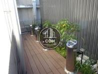 屋上のリフレッシュスペース